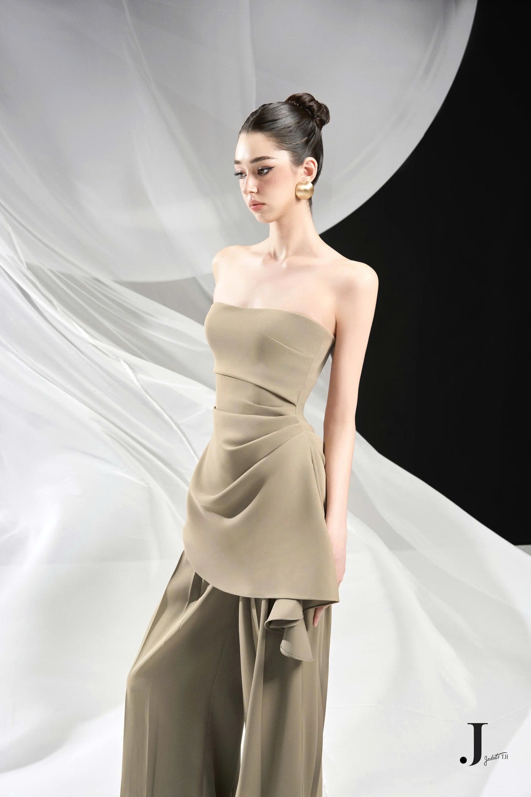 Moss Off-shoulder Top x Vie Moss Pants